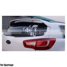 ABS Primer Painted Back Rear Spoiler Lip Wing For Sportage 2011 2015 Rear Spoiler thumbnail-4