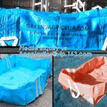 Large Conductive Bulk Bags, Environmental 6 Mil Drawstring Dumpster Container Liners,6Mil Drawstring Open Top Dumpster Container Liners, BAGPLASTICS thumbnail-3
