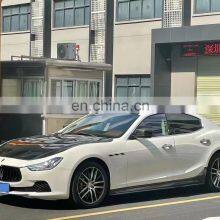 Runde Carbon Fiber Material For Maserati Ghibli Aspec Style Body Kit Front Lip Rear Lip Side Skirt Spoiler Hood Cover thumbnail-3