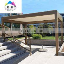 Garden Gazebo Pergola Louvered Pergola Aluminium Aluminium Pergola Retractable