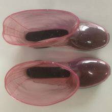 Vogue Transparent Women Rain Shoes,Fashion Transparent Ladies Shoes,Transparent Lady Shoes,Female Rain Shoe thumbnail-4