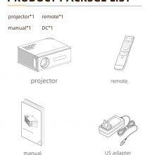 2023 NEW Smart Projector With Wifi and Bluetooth ,WOWOTO Mini Projector thumbnail-5