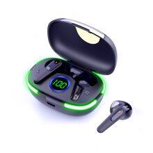 Handsfree Transparent Earphones Wilress Earbuds Tws Gaming Headphones thumbnail-2