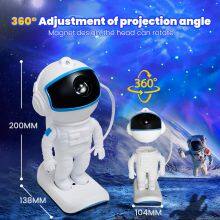 Skiing Astronaut Galaxy Projector Colorful Nebula Starry Sky Night Projector Smart Remote Control Led Desk Lamp For Bedroom thumbnail-4