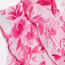 Spring and Summer New European and American Style Women's Fashionable Temperament Long Sleeved Dress With Belt and Printed Dress thumbnail-4