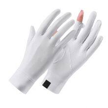 Full Finger UPF 50+ Anti UV Sunscreen Fishing Hiking Outdoor Sports Gloves Touch Screen Breathable Gloves thumbnail-3