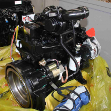 Cumins 4B3.9 Diesel Engine for Export Electric Start Mechanical Engine 4BTA3.9-C130 thumbnail-3