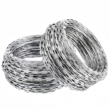 Razor Wire/cone-belly Razor Wire, Suitable for Security Fencing/galvanized Wire Mesh thumbnail-2