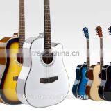 IN STOCK Cheap 41inch Basswood Electric Acoustic Guitar Quality Choice thumbnail-1