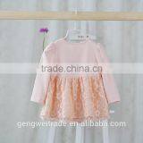 Elegant New Pattern Flower Princess Dress Spring Infant Girl Dress2015 thumbnail-3