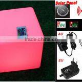 Solar LED Light Decotative Cube With Remote Control YXF-4343S thumbnail-1