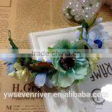 Sen is a Tire on Holiday Simulation Sisters Flower Bride Hair Bracelets Bridesmaid Wrist Wedding Turquoise Jewelry thumbnail-5