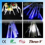 2015 Newest led snowfall meteor shower party lights