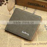 High Quality Bifold Canvas Wallet Credit Card Holder Canvas Wallet Clip thumbnail-4