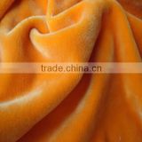 china warp knitting factory wholesale super soft velvet fabric for warm cloth                        
                                                Quality Choice