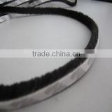 Plastic Flexible weatherstrip with self-adhesive for sliding door seal