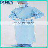Nonwoven PP Disposable Hospital Waterproof Plastic Isolation Gown thumbnail-1