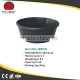 Contruction Rubber Bucket,strong Rubber Pail With Lip thumbnail-2