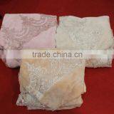 Short Plush Wirh Lace Bed Sheet for Home Textile