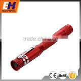 1LED Flexible High Power Aluminium Flashlight With 2xAAA Batteries