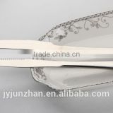 stainless steel steak knife with plain handle and low price