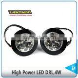 406HP Round Shape 4W Car Led Drl Led With E-mark E4 R87