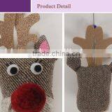 2015 Felt Grey Deer Christmas Ornaments Tree Decoration thumbnail-2