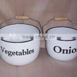Fuquan Metal Enamel Pot Set, Outdoor Pot thumbnail-2