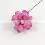 Pink , Small Handmade Mulberry Paper Flower, Wedding Party, Scrap-booking Crafts Pastel thumbnail-2