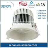 china wholesaler 8 inch 35w led downlights hangzhou cheap price