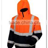High Visibility Mens Waterproof Bomber Jacket thumbnail-2