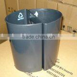 ABS Fire Resistant Plastic Twin Dustbin for Hotel thumbnail-3