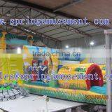Best Selling Jungle Inflatable Obstacle Course Outdoor Games SP-OC006