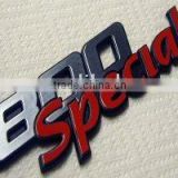 3D Metal emblem with chrome plating and 3m permanent adhesive