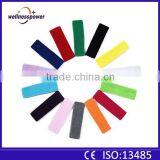 2016 Factory 50mm Width Sports Elastic Cotton Sweat Headband for Women Plain Custom Hair Band thumbnail-1