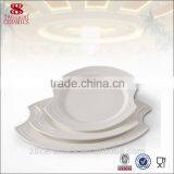 Super White Personal Design Ceramic Porcelain Dishes For Hotel And Restaurant