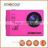 SOOCOO C30 4k Ultra HD Video Camera Wifi 20MP 70-170 Degrees Wide-angle Lens