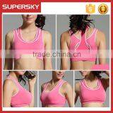K-91 Woman Sport Tank Top Sexy Sports Bra Top for Ladies Fitness Yoga Bra Yoga Vest thumbnail-3