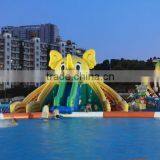 QH-WP-12-inflatable Mini Water Park With Pool for Kids Portable Water Park thumbnail-2