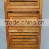 Hot Selling Creative Simple Designs Waterproof Wooden Shoe Rack thumbnail-5