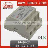 30W 24V AC/DC Din Rail Converter DR-30-24 thumbnail-2