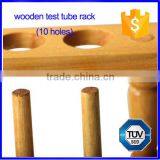 6-12 Holes Hospital Medical Lab Wooden Test Tube Rack thumbnail-4