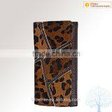 Fahsion Fur Leather Wallet in Animal Pattern thumbnail-1