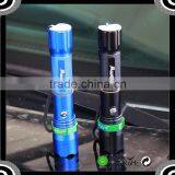 POPPAS 809B 3W Brightest XPE R2 Zoomable USB Power Bank Strong Light 1101 Police Flashlight