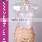 BIkinis Fabric Wholesale Crotchless Swimwear One Piece thumbnail-3
