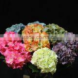 Single Wholesale Silk Flower Hydrangea for Decoration With 30 Forks thumbnail-4