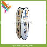 Tradeshow Tower Pop Up Printed Metal Sign Frame Stand