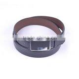 Inner Alloy Buckle With Double Stitch Casual Waist PU Belt For Man thumbnail-3