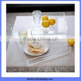 China Gold Supplier Economic Clear Acrylic Towel Trays thumbnail-4