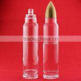 Best Selling Rocket Shape Bottles Big Man Glass Milk Bottles Cylindrical Bottles 1000ml